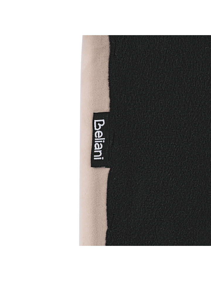 Beliani Einzelbett CORSAINT in Beige/Heller Holzfarbton - (W) 98 x (H) 92 x (L) 209 cm günstig kaufen onesize