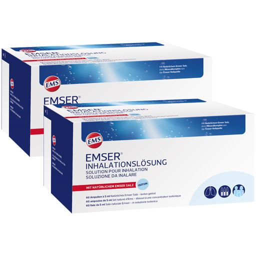 EMSER Inhalationslösung  2X60 St  Inhalationslösung