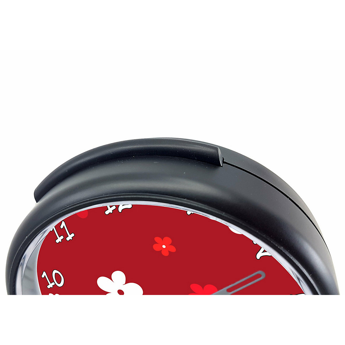 Kinder Funkwecker personalisiert mit Namen Blume Atom-/Funkuhr, 12-Stunden-Anzeigeformat, Schlummerfunktion, Nachtlicht, Geräuschlos/Ohne Ticken