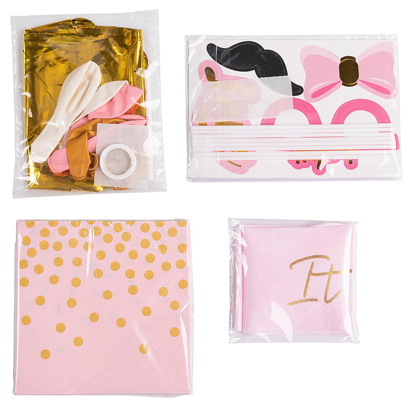 Giform Babyshower partysett rosa