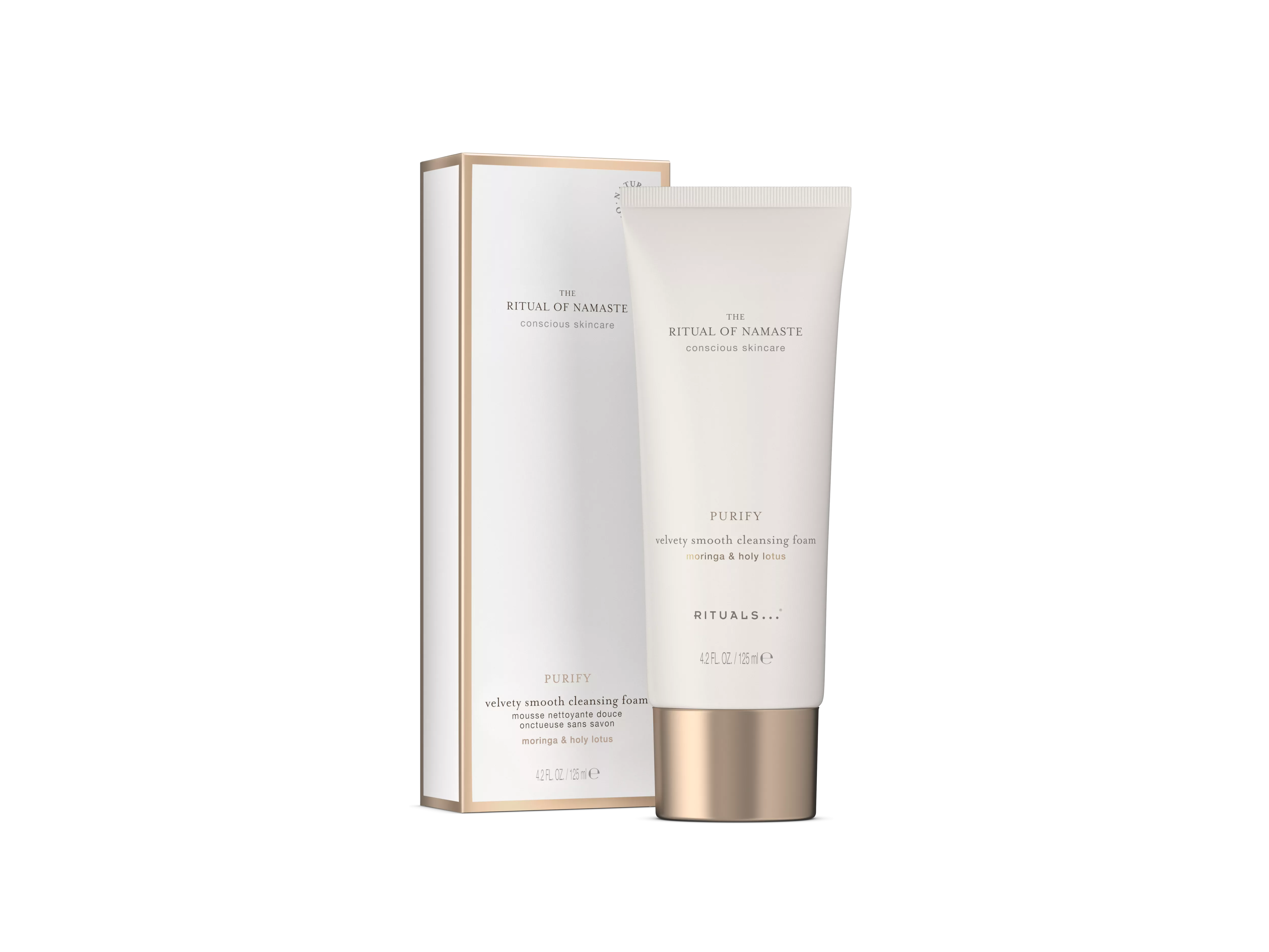 Mousse nettoyante veloutée et onctueuse