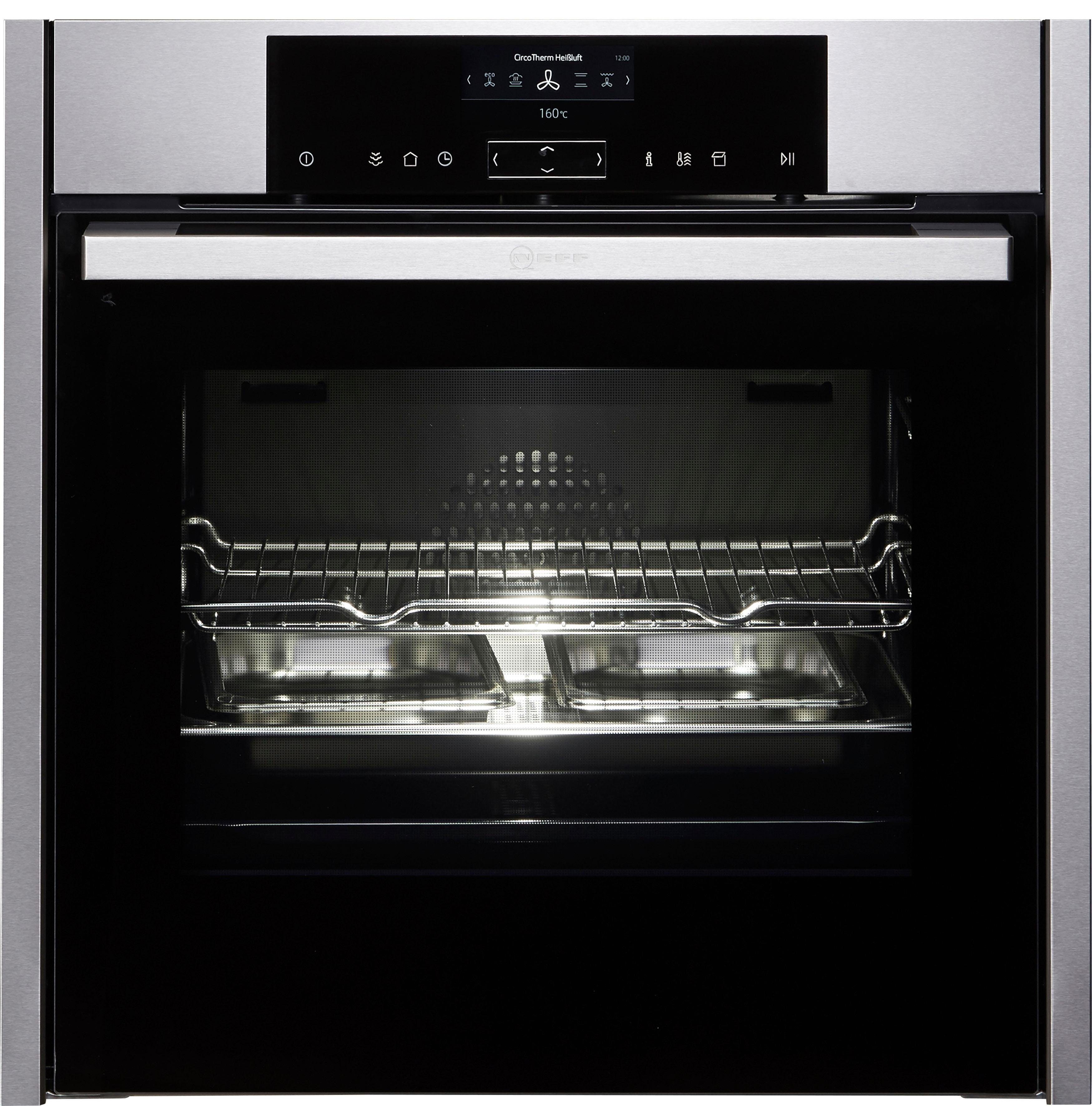 NEFF Dampfbackofen N 90 B15FS22N0, mit Teleskopauszug nachrüstbar, easyClean, FullSteam® - Volldampf