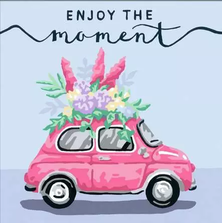 CreArt Enjoy the moment - Malen nach Zahlen für Erwachsene
