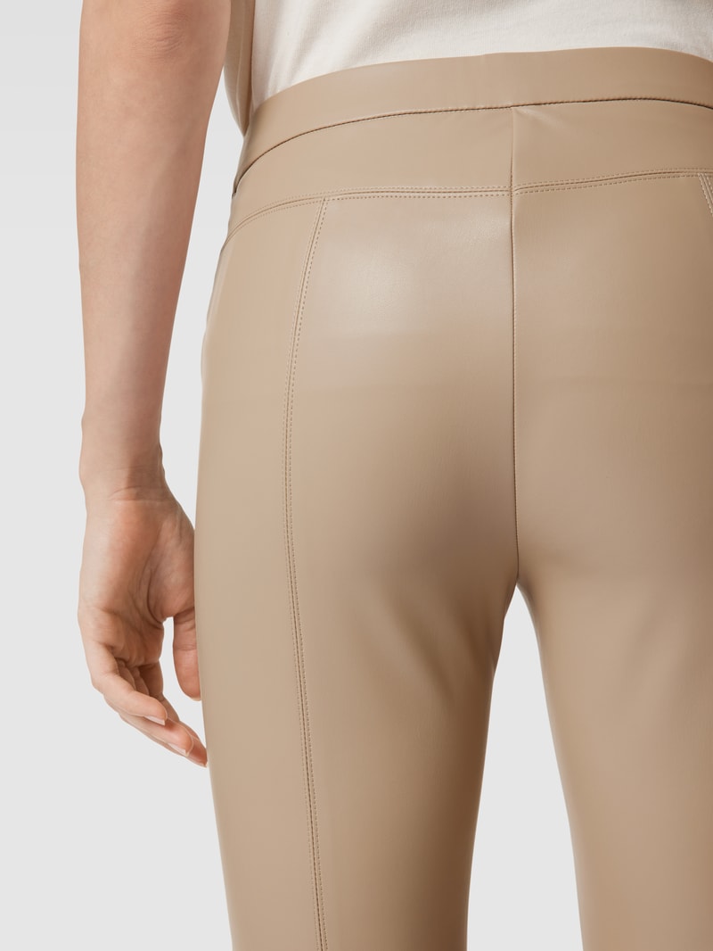 Leggings im unifarbenen Design Modell 'RESA' in sand