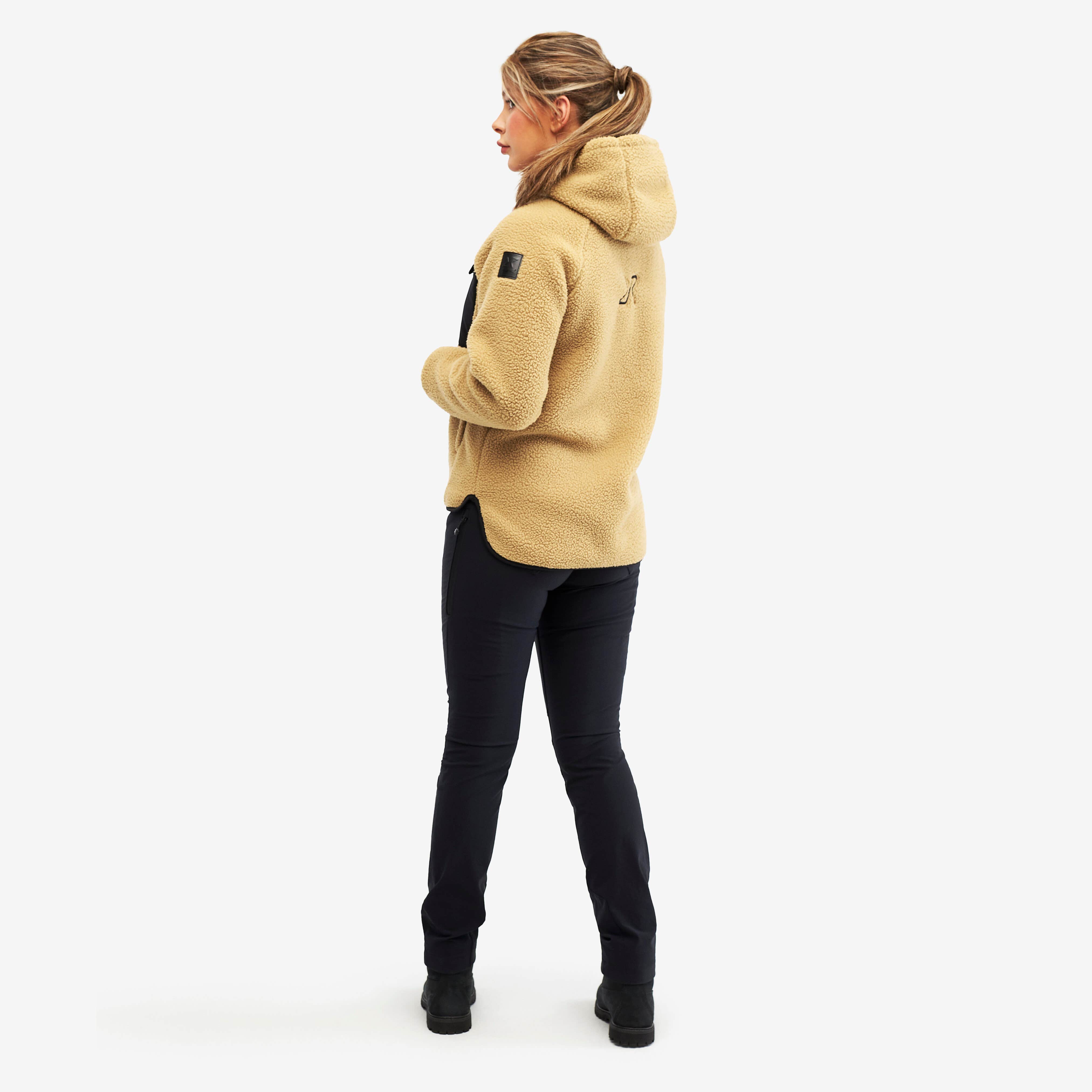 Sherpa Hoodie Femme Teddy Bear