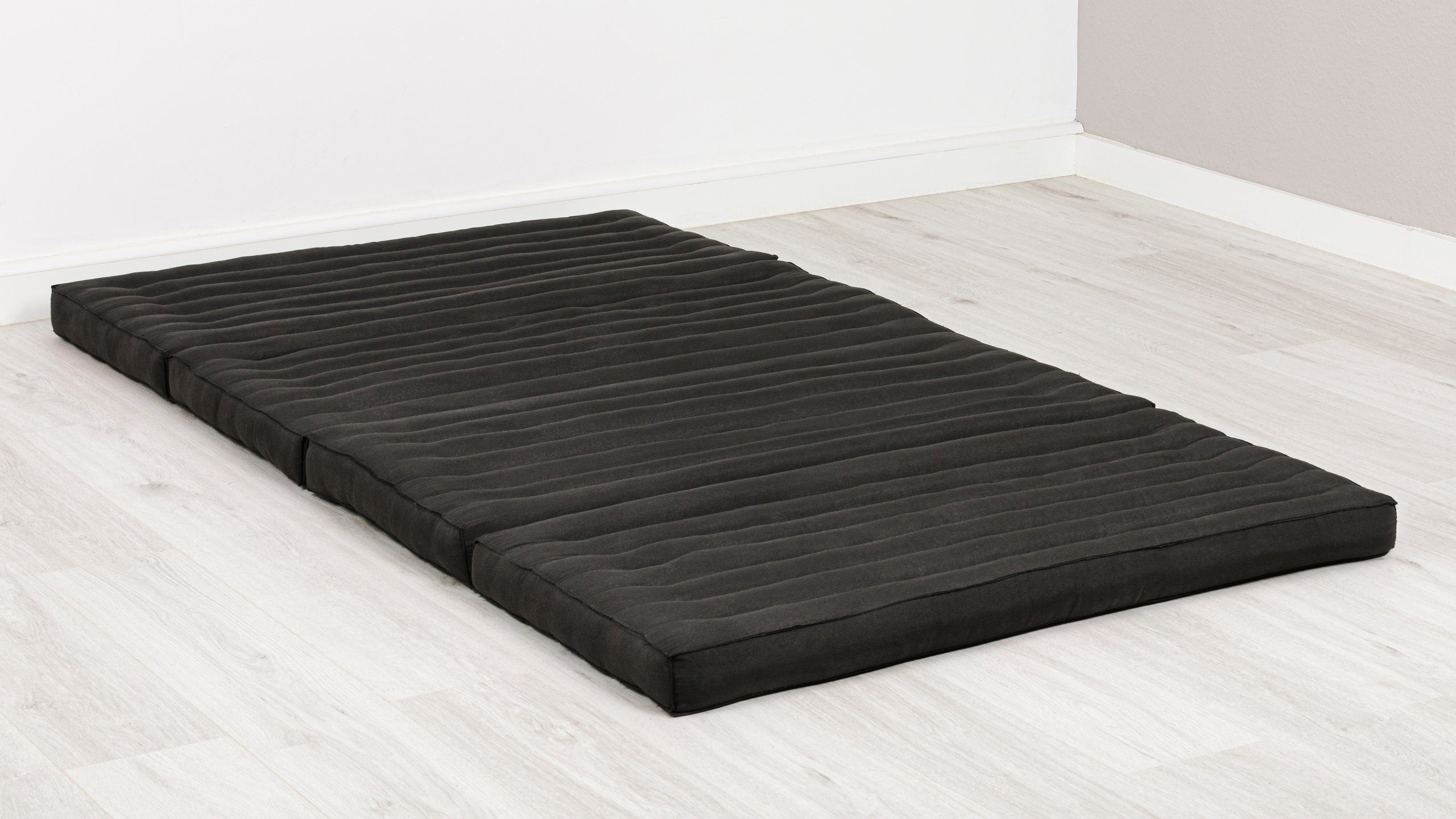 Klappmatratze Klappmatratze 110 cm (Basic) vegan und handgefertigt, 200x110x8cm, livasia, 8 cm hoch, Kapok