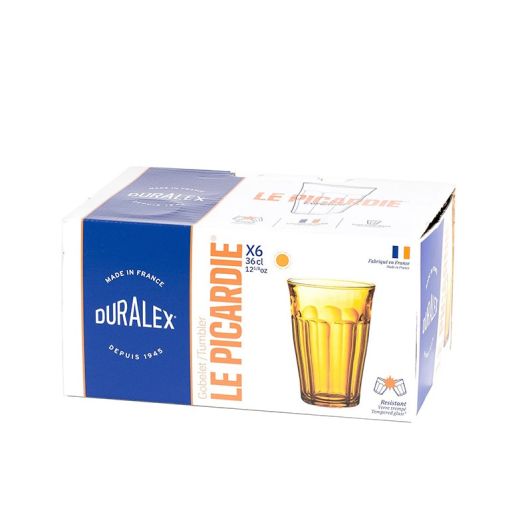 Set de 6 pahare DURALEX Picardie – vermeil – 36 cl