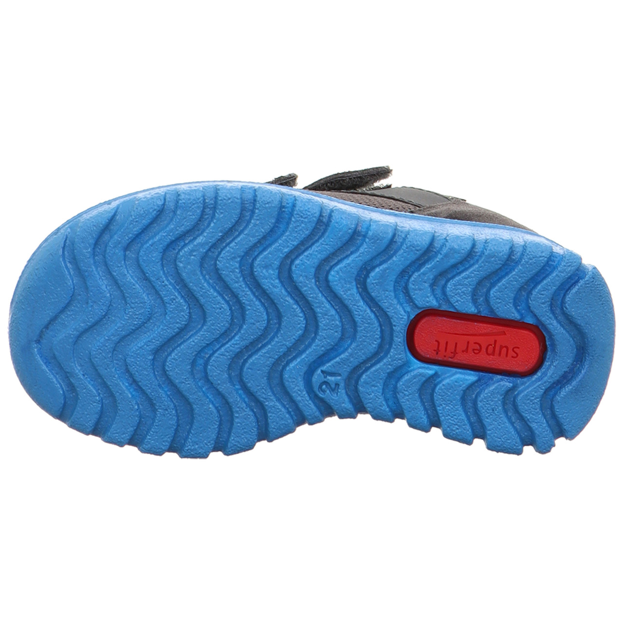 SPORT7 MINI - Grau/TürkisSneaker low mit Klettverschluss