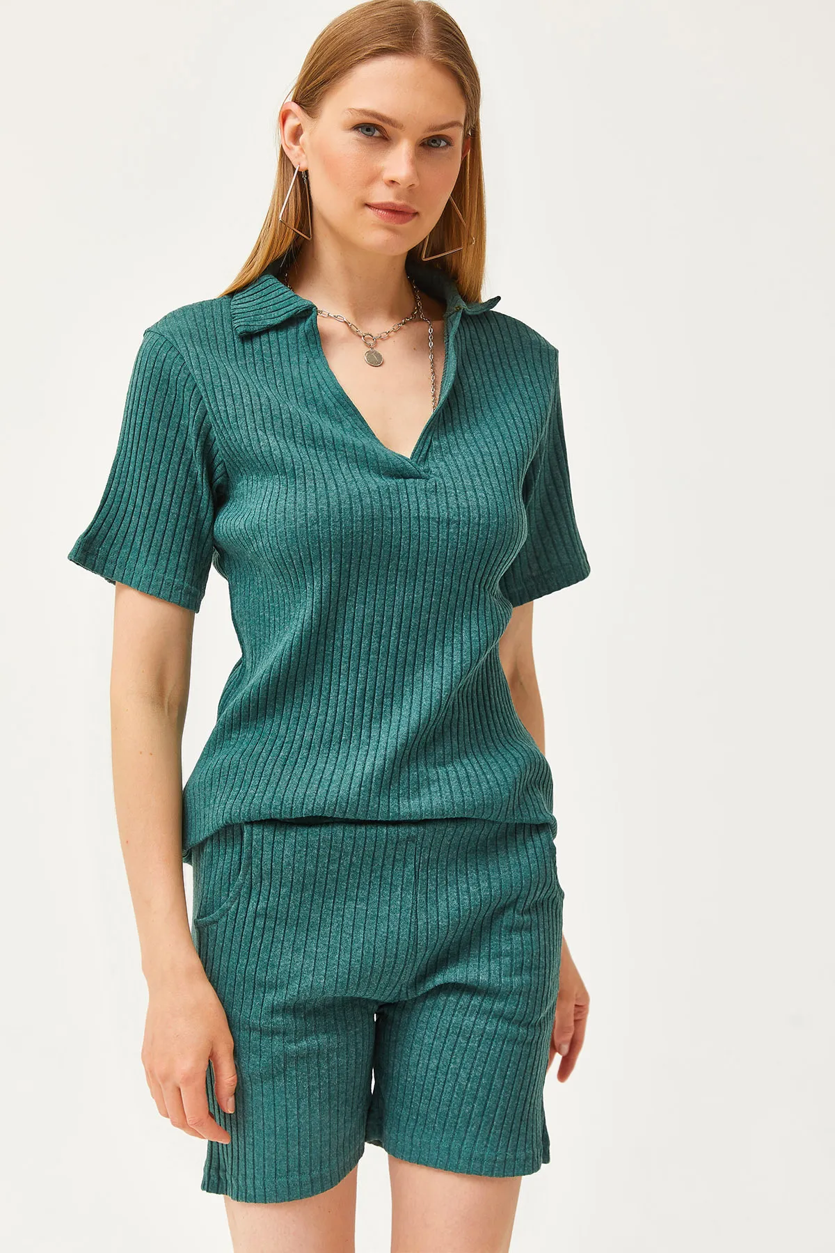 Olalook  Zweiteiler - Grün - Oversized