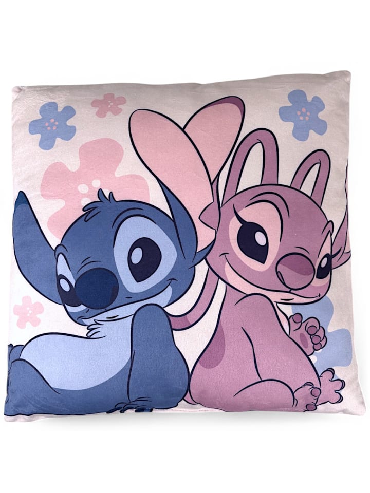 Lilo & Stitch Dekokissen Disney Lilo & Stitch - (L) 40 cm x (B) 40 cm in Rosa günstig kaufen 40
