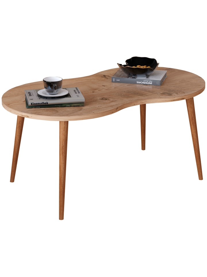 VCM  Holz Sofatisch Couchtisch Beistelltisch Barilo in Honig-Eiche günstig kaufen onesize
