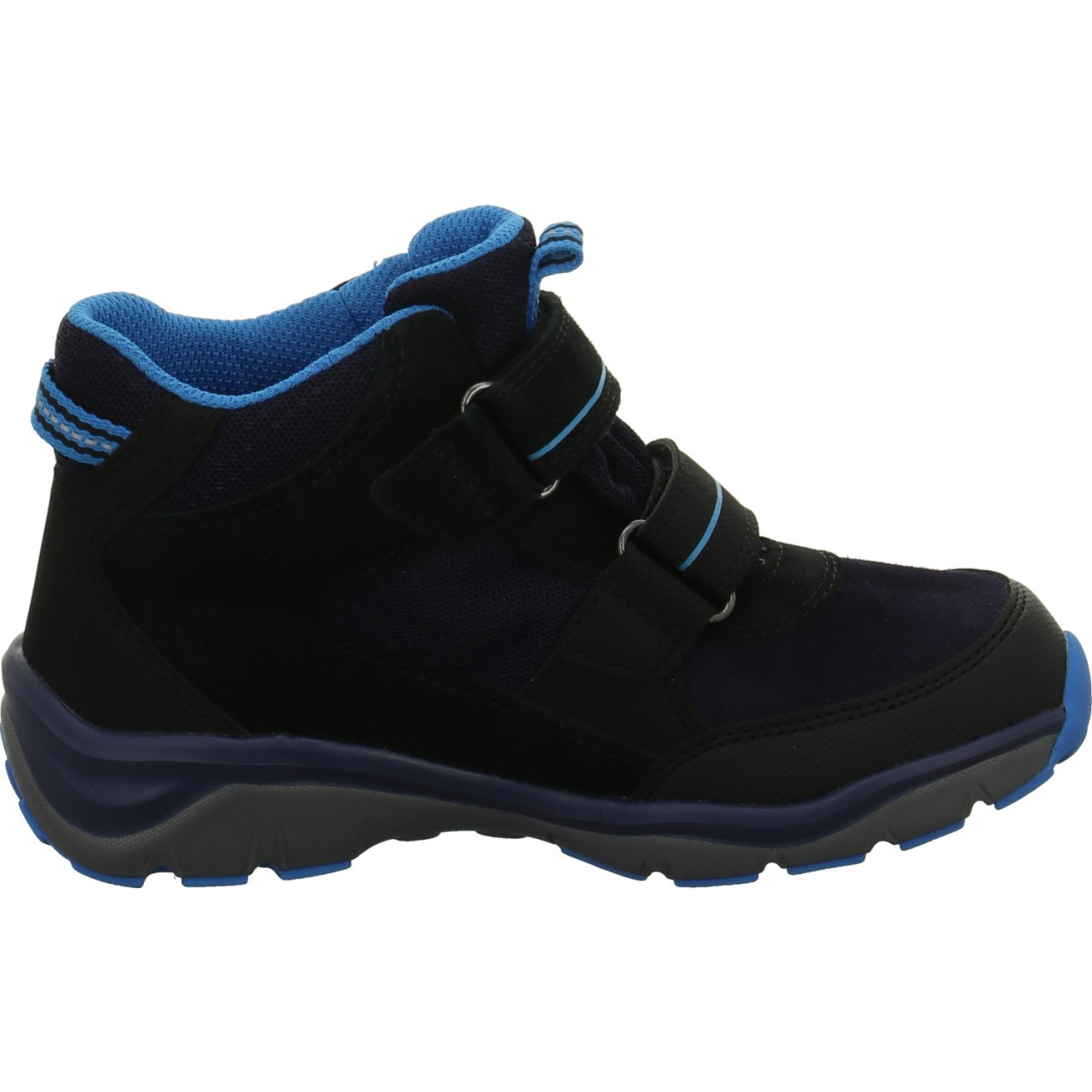 SUPERFIT Stiefel Jungen schwarz schwarz/blau
