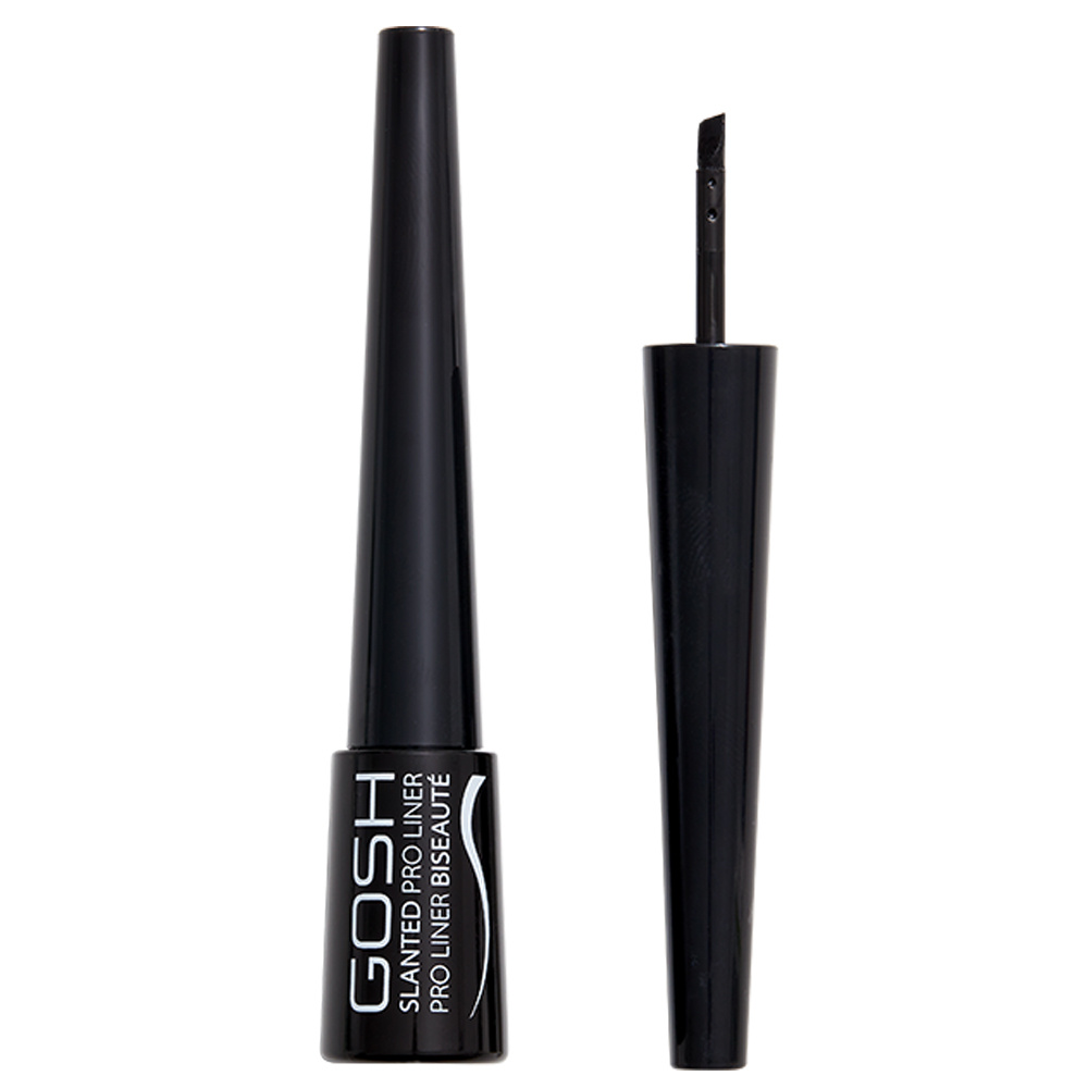 gosh copenhagen Slanted Pro Liner Eyeliner pro biseauté waterproof