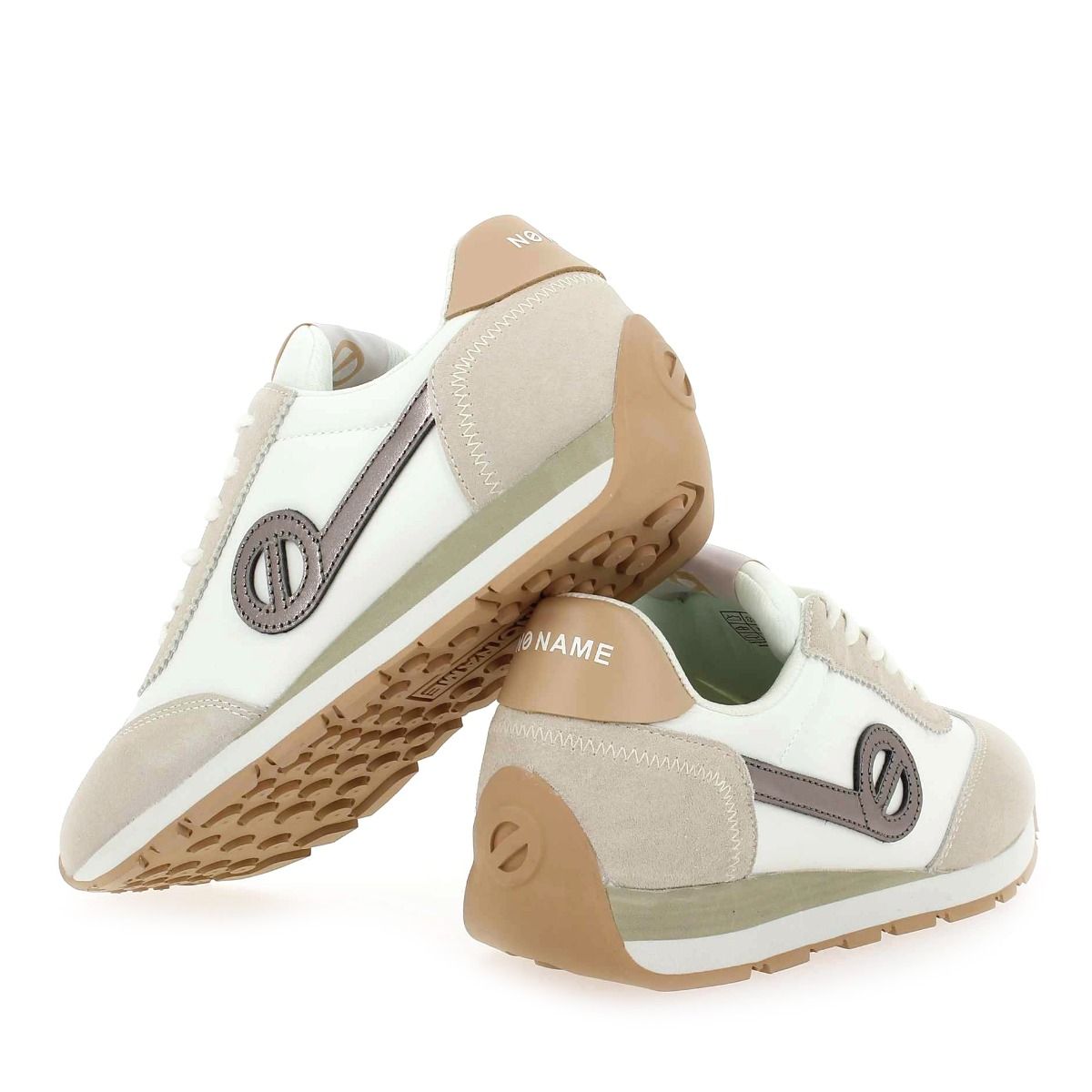 No Name  CITY RUN JOGGER - Blanc Beige