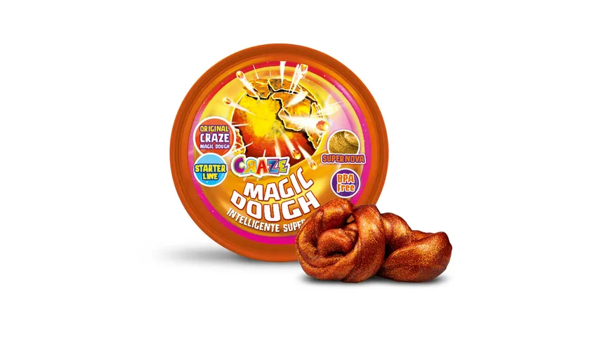 CRAZE - MAGIC DOUGH Intelligente Superknete 15g, sortiert 15 g