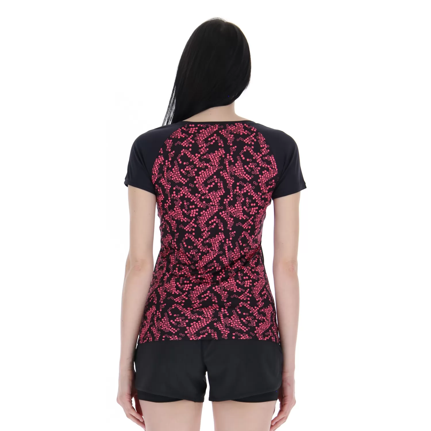 RUN&FIT W TEE PRT4 PL