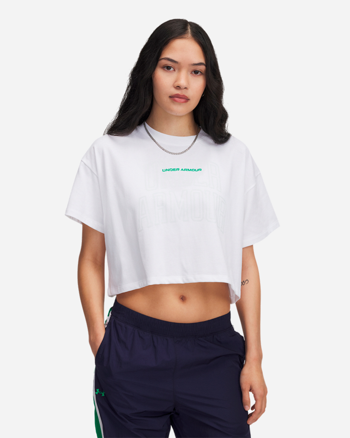 T-shirt Under Armour Grand Logo W 77-1389156-0101