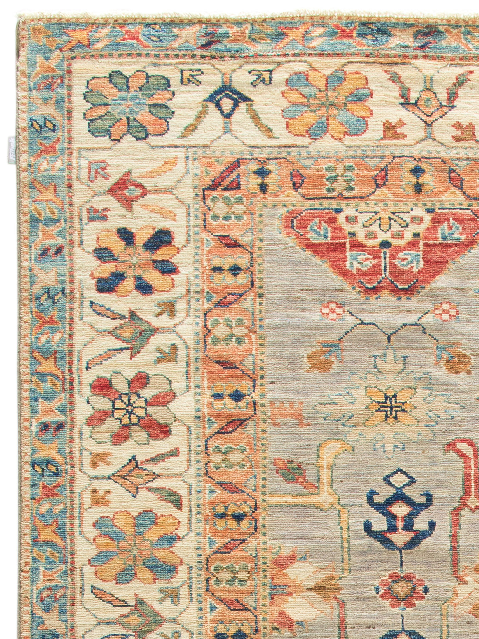 Kazak Ghazni ca. 204 x 260 cm, Unikat / Einzelstück