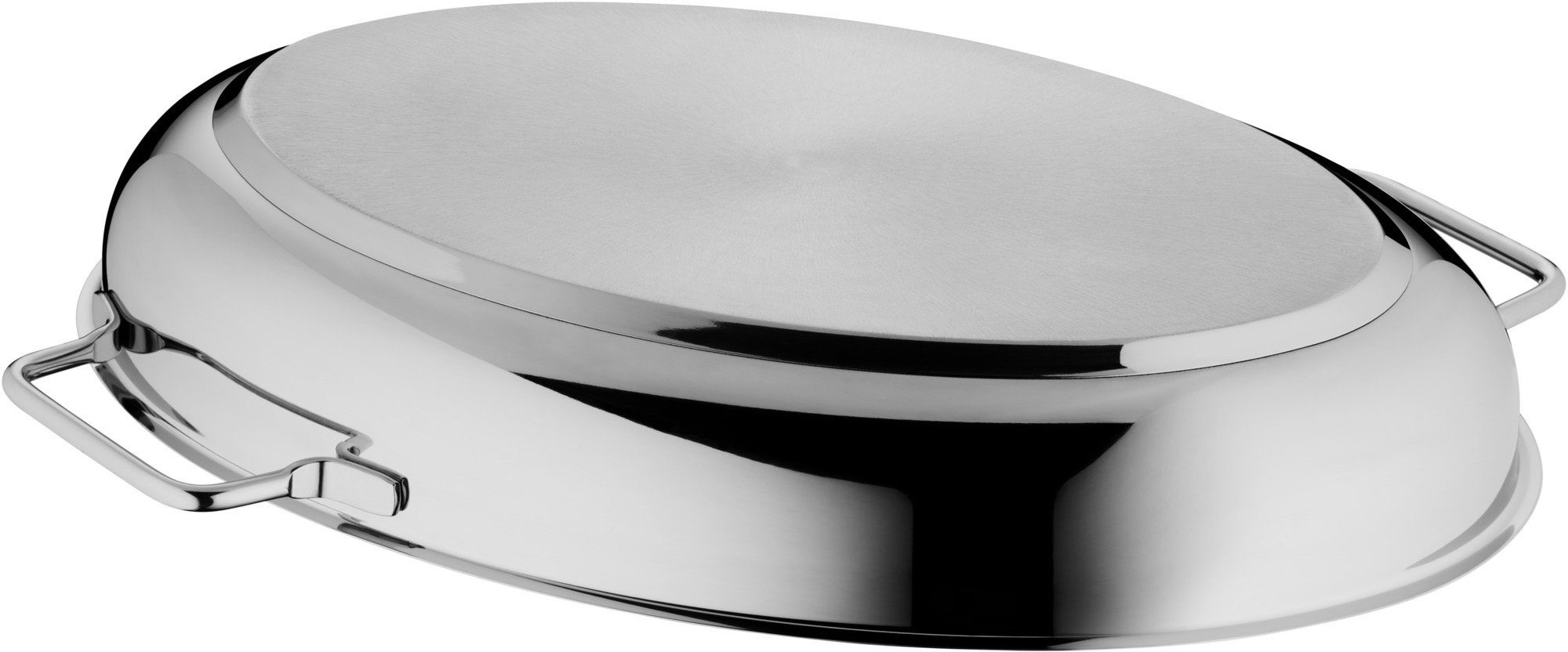 WMF Bräter, Cromargan® Edelstahl Rostfrei 18/10 (1-tlg), Deckel als induktionsgeeignete Pfanne nutzbar, 8,5 Liter