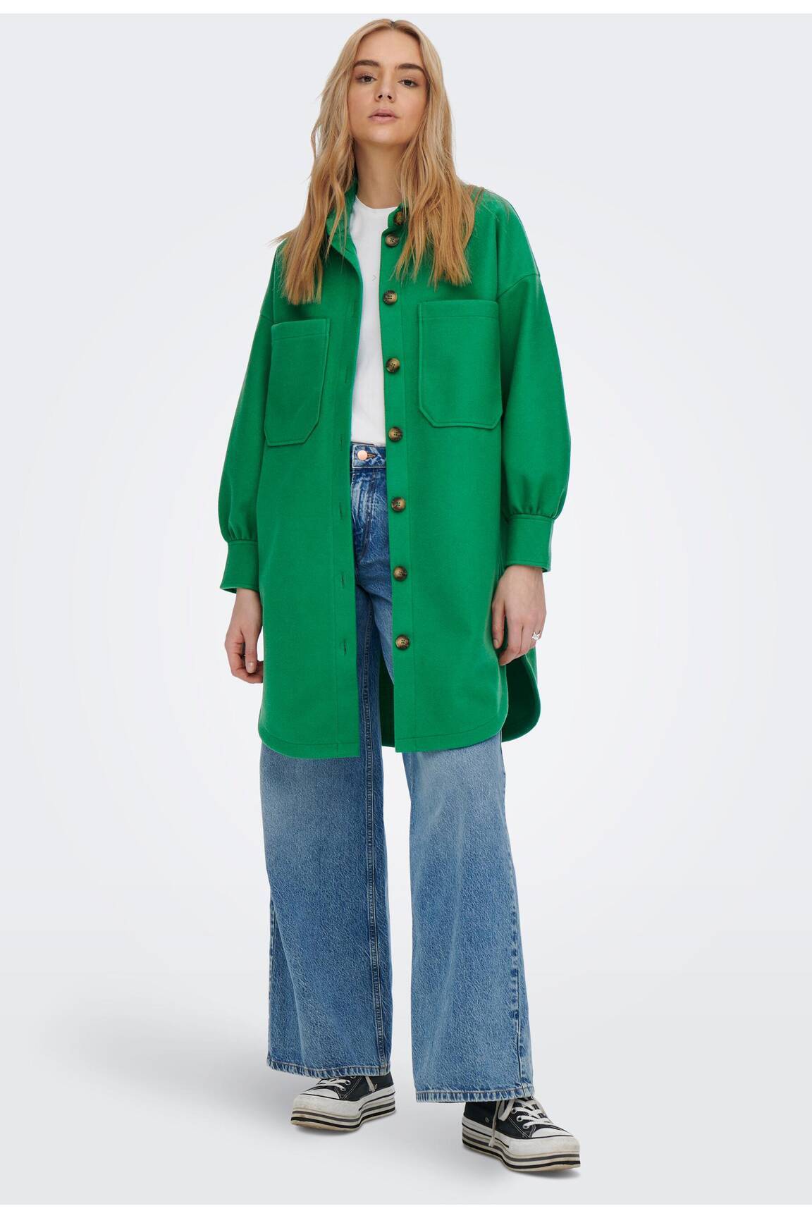 Only Manteaux Courts Femme couleur vert
