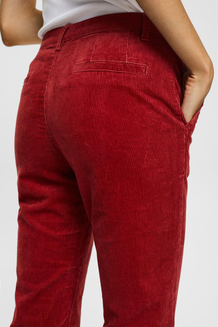 Mid-Rise-Cordhose