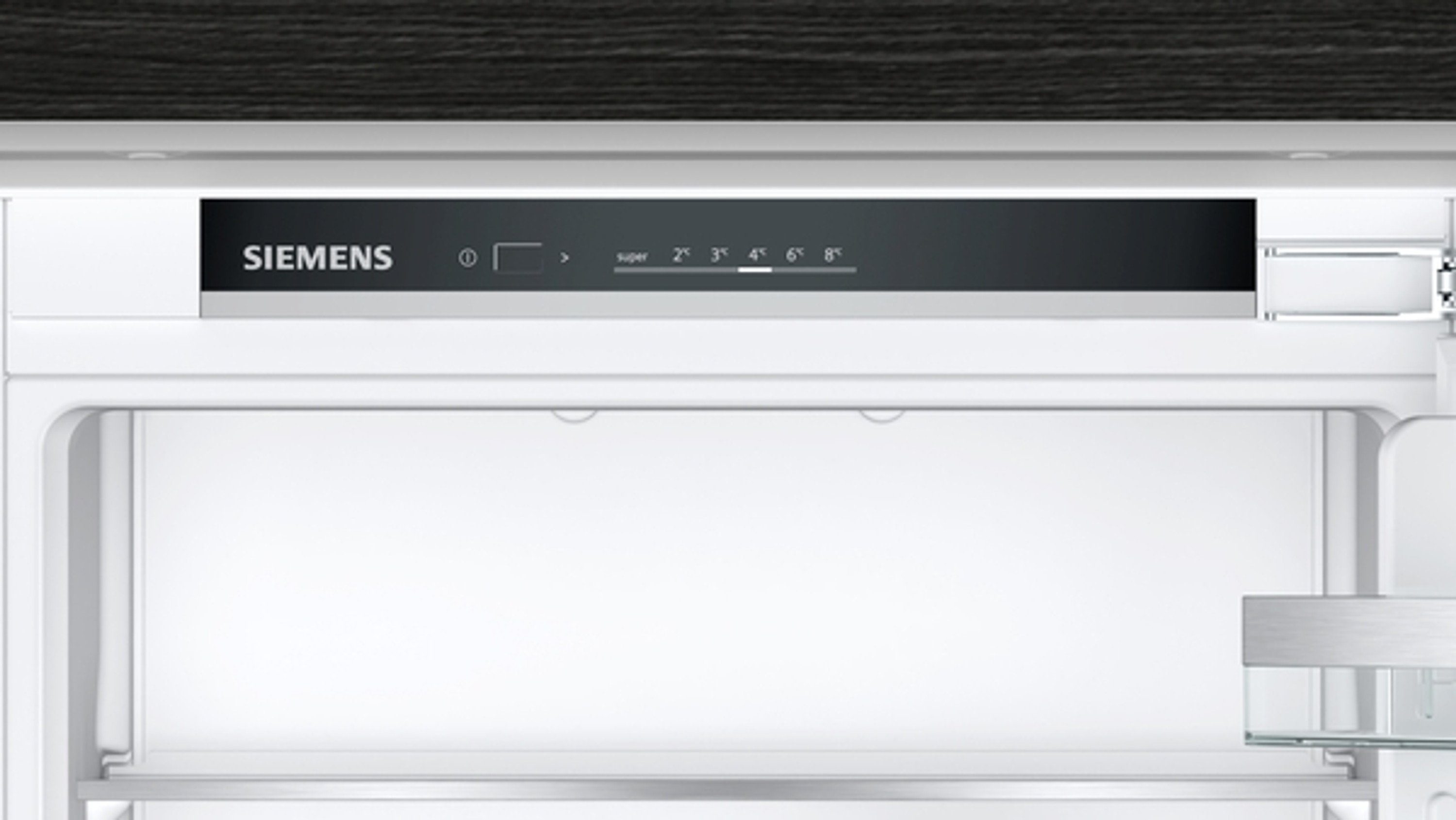 SIEMENS Einbaukühlgefrierkombination KI87VVFE1, 177.2 cm hoch, 54.1 cm breit, hyperFresh, lowFrost, Flaschenrost