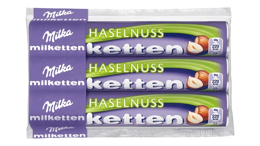 Milka Milketten Haselnuss 3er 120 g