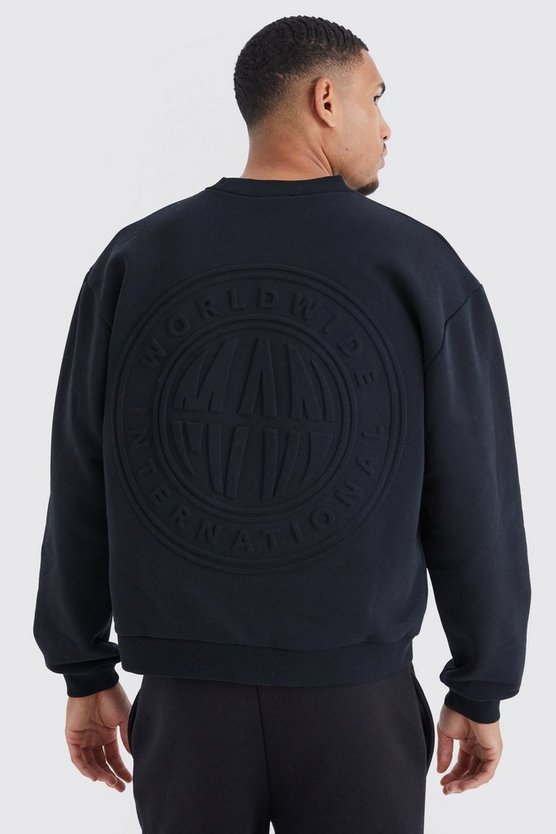 Tall kastiges Oversize Sweatshirt