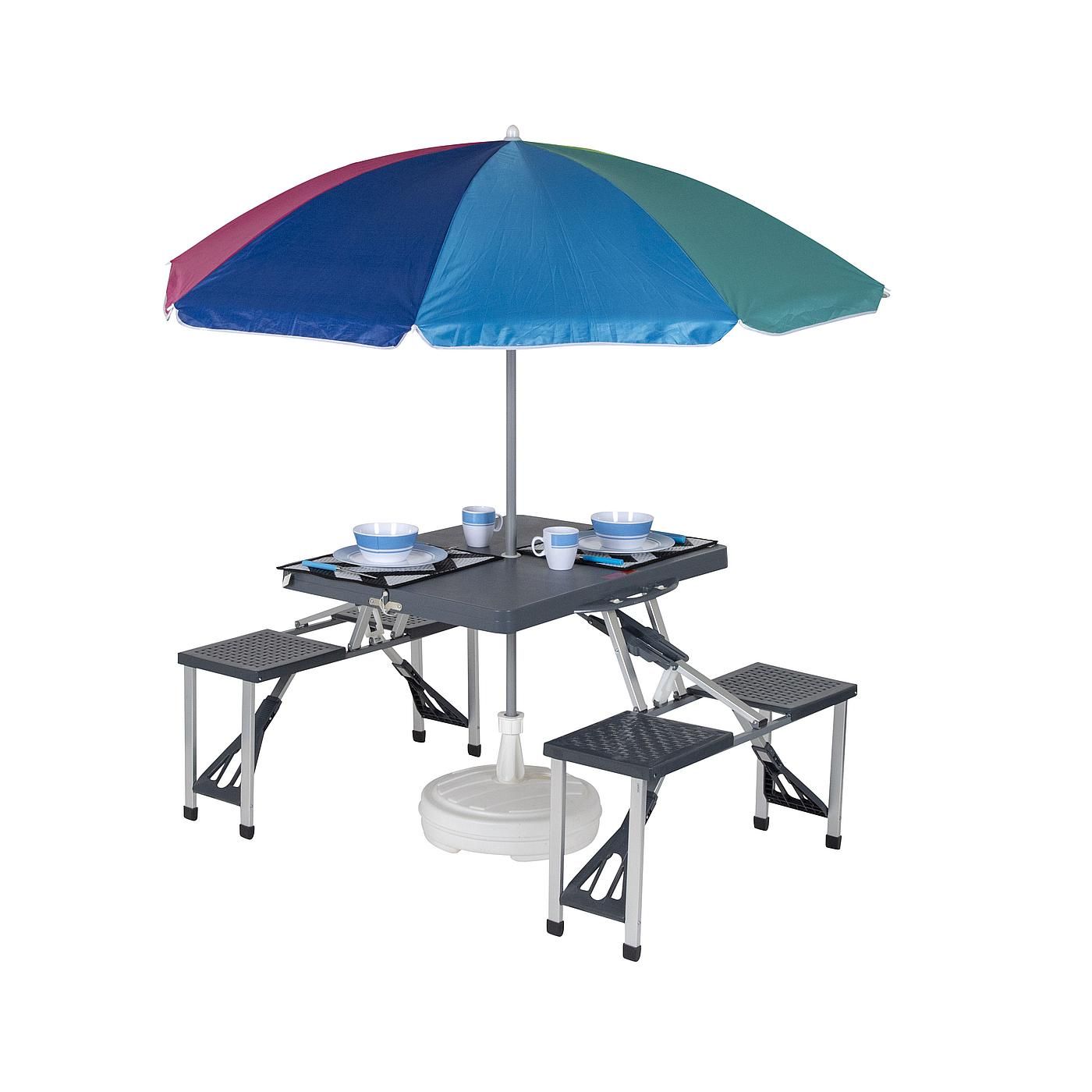 Bo-Camp Basic Faltbarer Picknicktisch