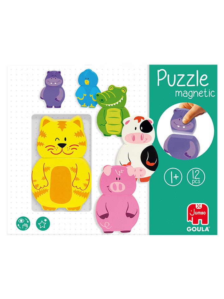 Jumbo Magnetisches Holzpuzzle 