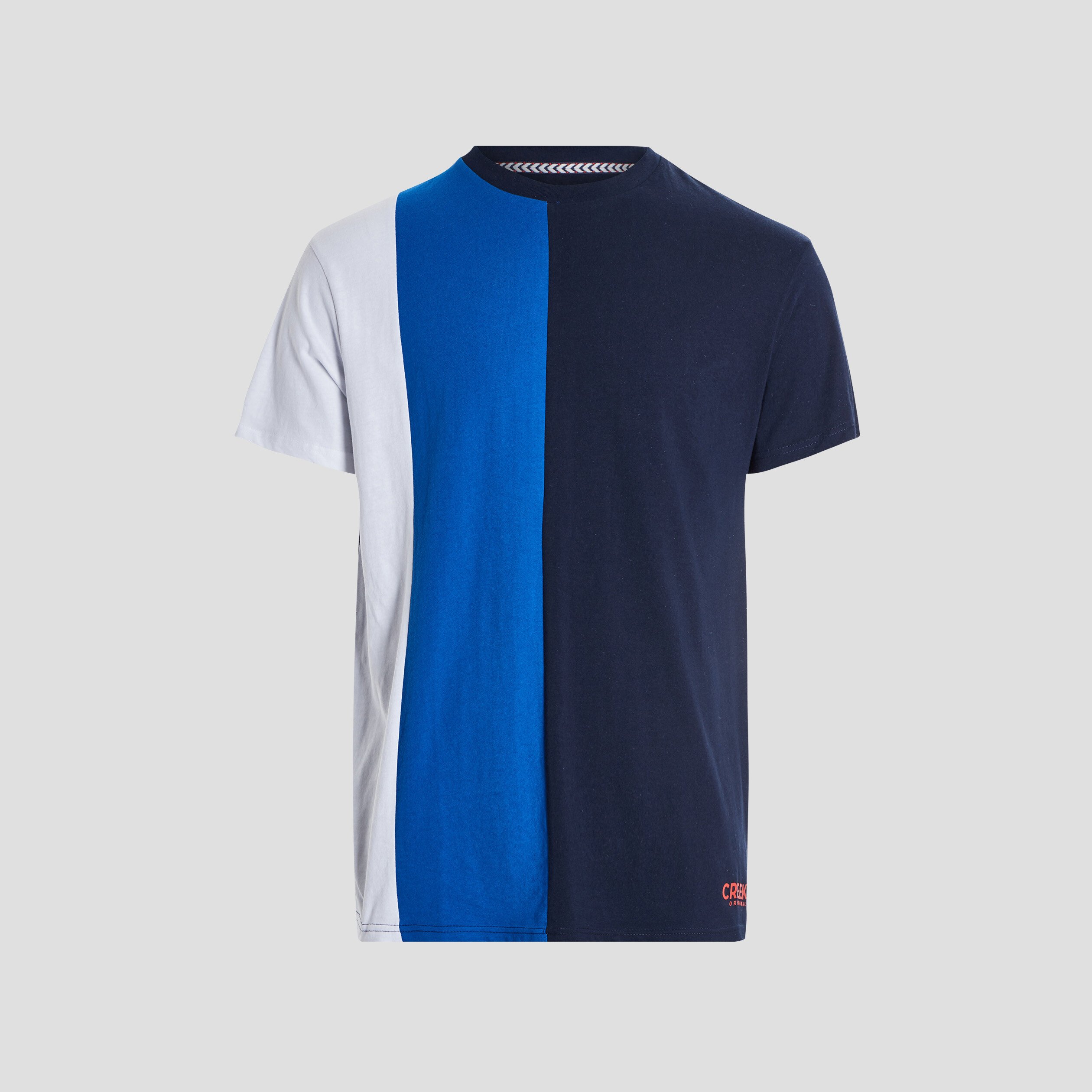 T-shirt manches courtes Creeks bleu homme | La Halle