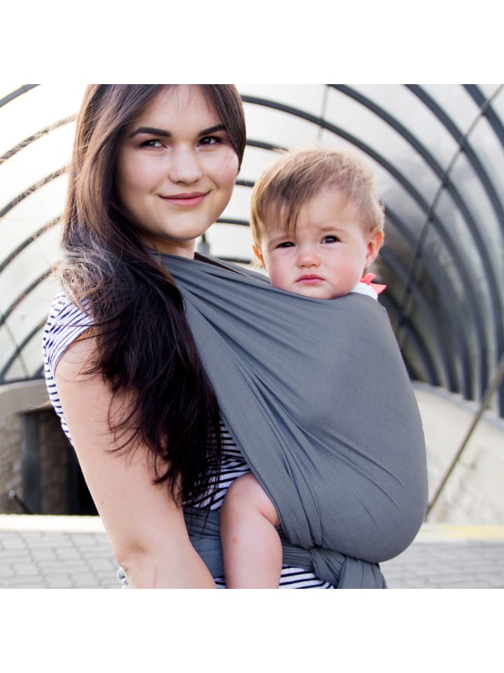 Hoppediz Babytragetuch Ultraleichtes Tragetuch in Hamburg stone günstig kaufen