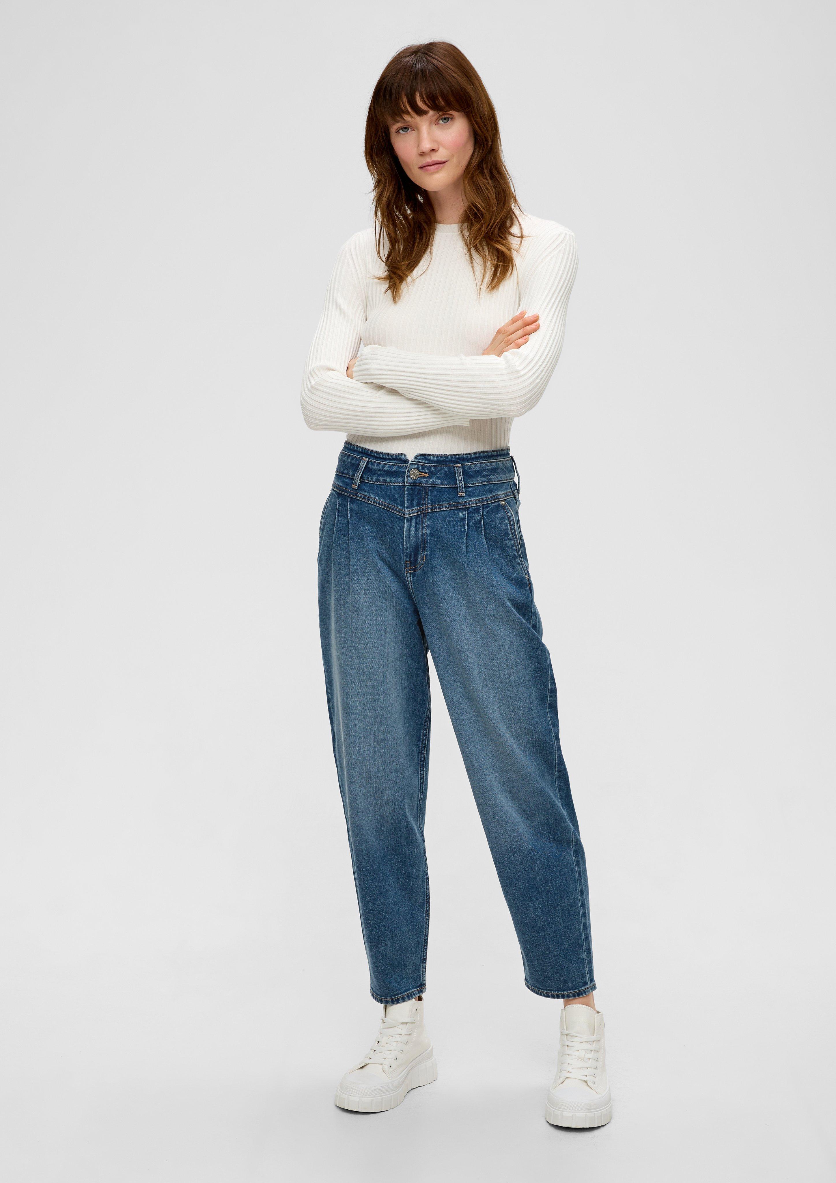 Ankle Jeans / Regular Fit / High Rise / Barrel Leg  2145995-56Z4
