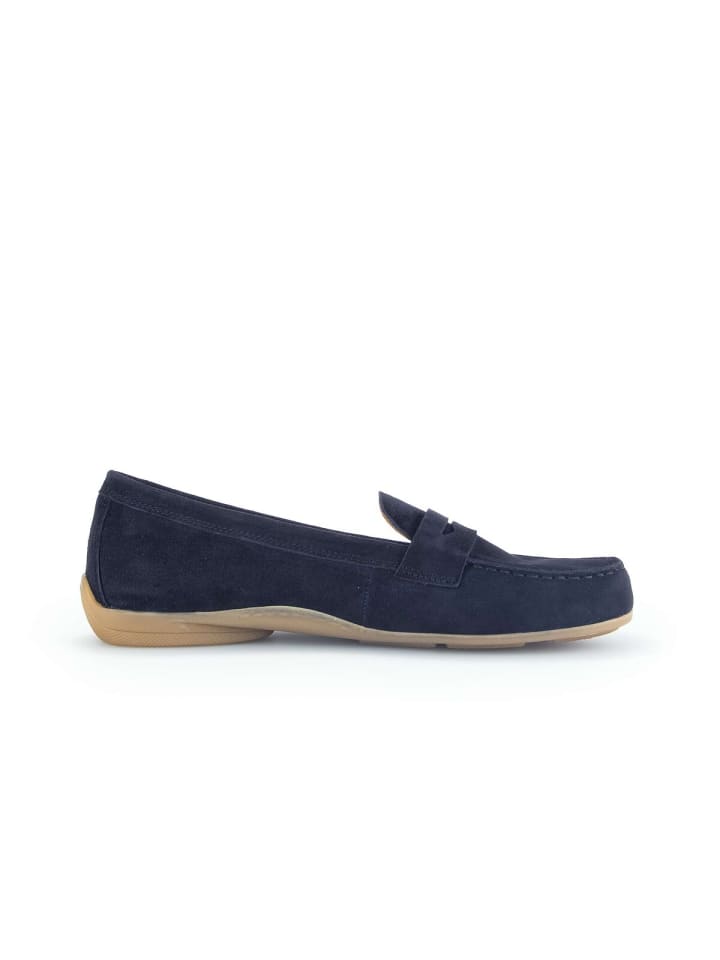 Gabor Fashion Mokassins in blau günstig kaufen 38