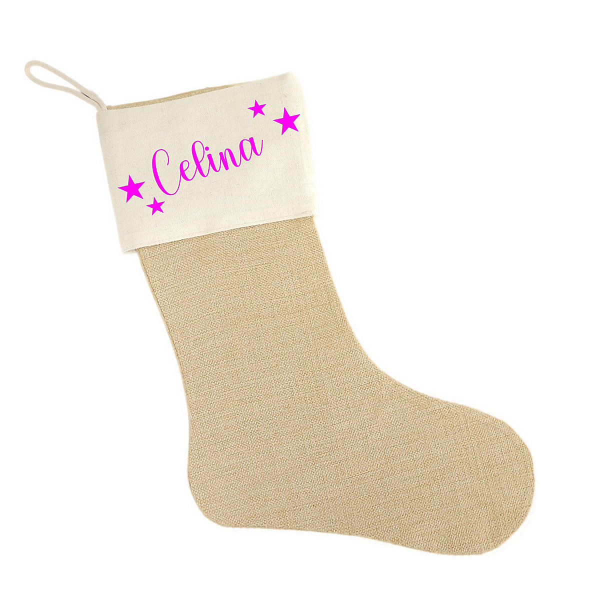 Nikolausstiefel / Nikolaussack mit Name personalisiert
