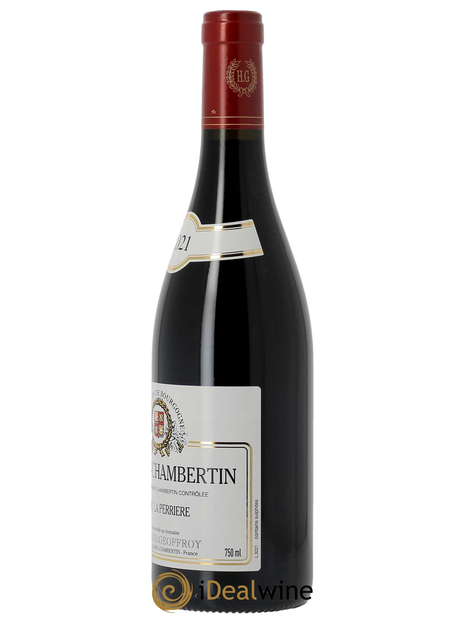 Gevrey-Chambertin 1er Cru La Perrière Harmand-Geoffroy (Domaine)  2021 - Lot de 1 Bouteille