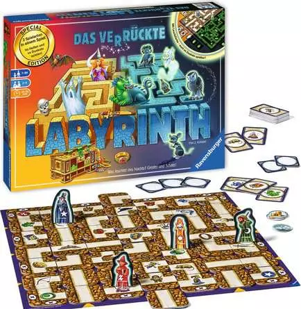 Das verrückte Labyrinth Glow in the Dark - Spiel ab 7 Jahren