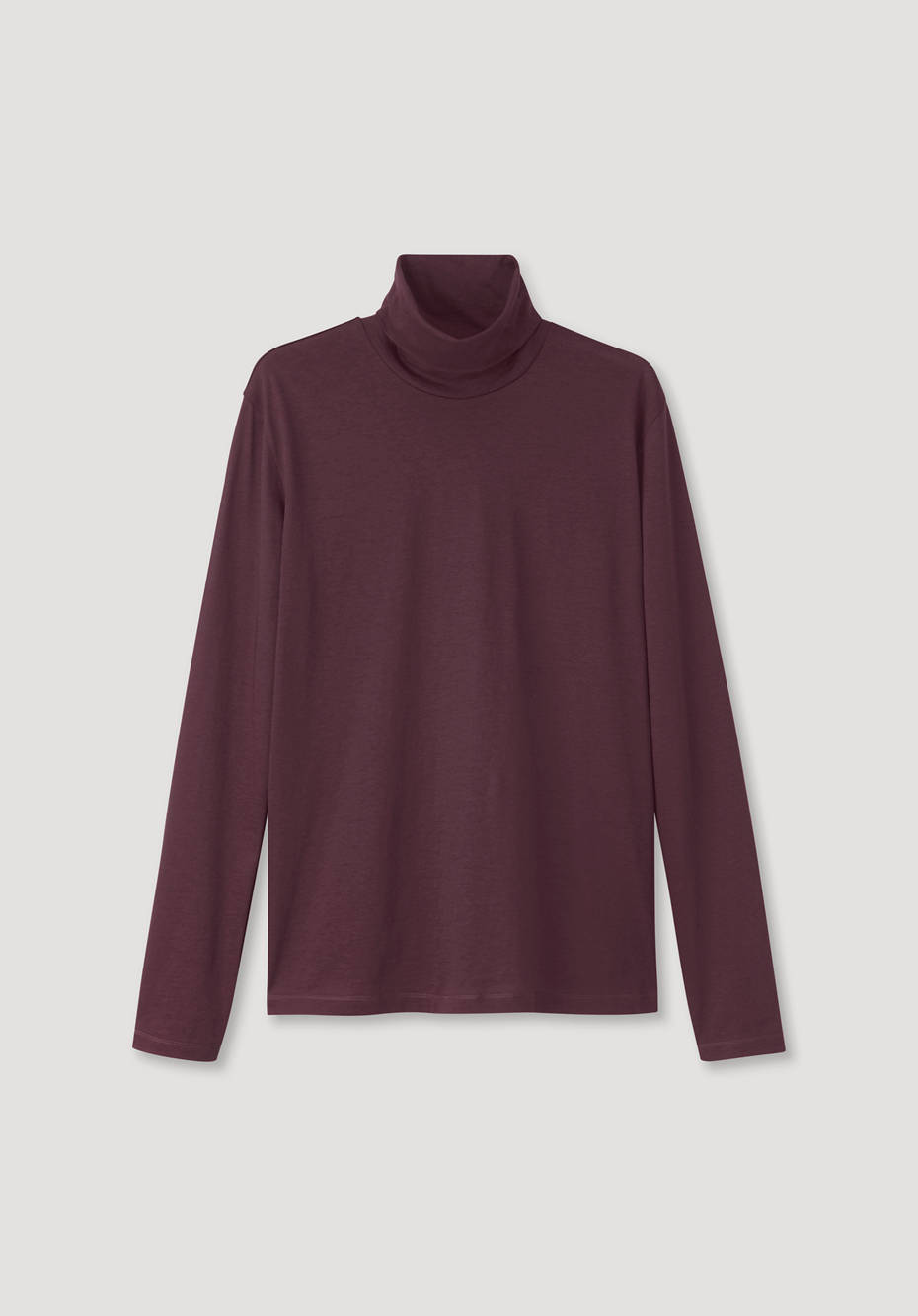 Rollkragen-Shirt aus reiner Bio-Baumwolle