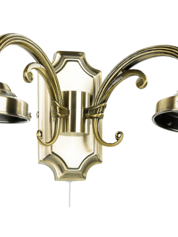 Licht-Erlebnisse Wandlampe in Bronze günstig kaufen onesize