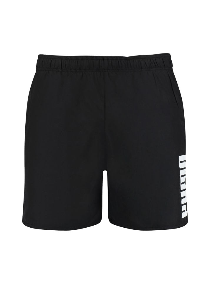 Puma Badehose PUMA SWIM MEN MID SCHORTS in Black günstig kaufen