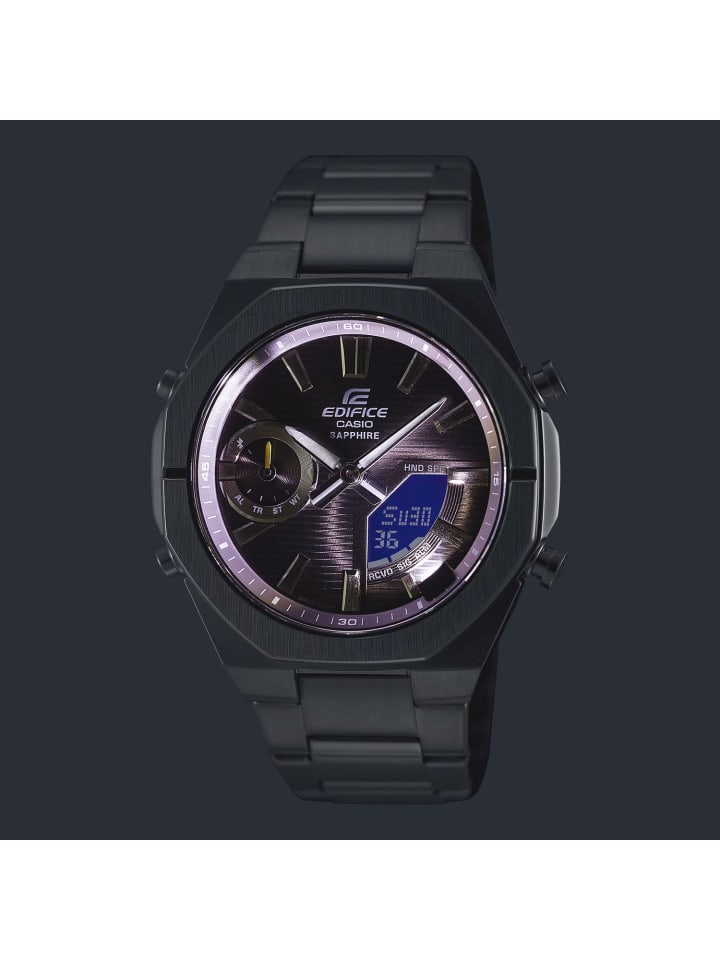 Casio Edifice Herrenuhr Bluetooth Stahl/Blau günstig kaufen onesize