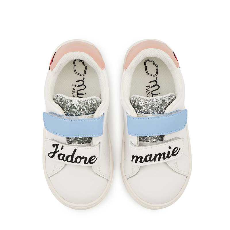 Baskets en cuir Mini Edith j'adore mamie