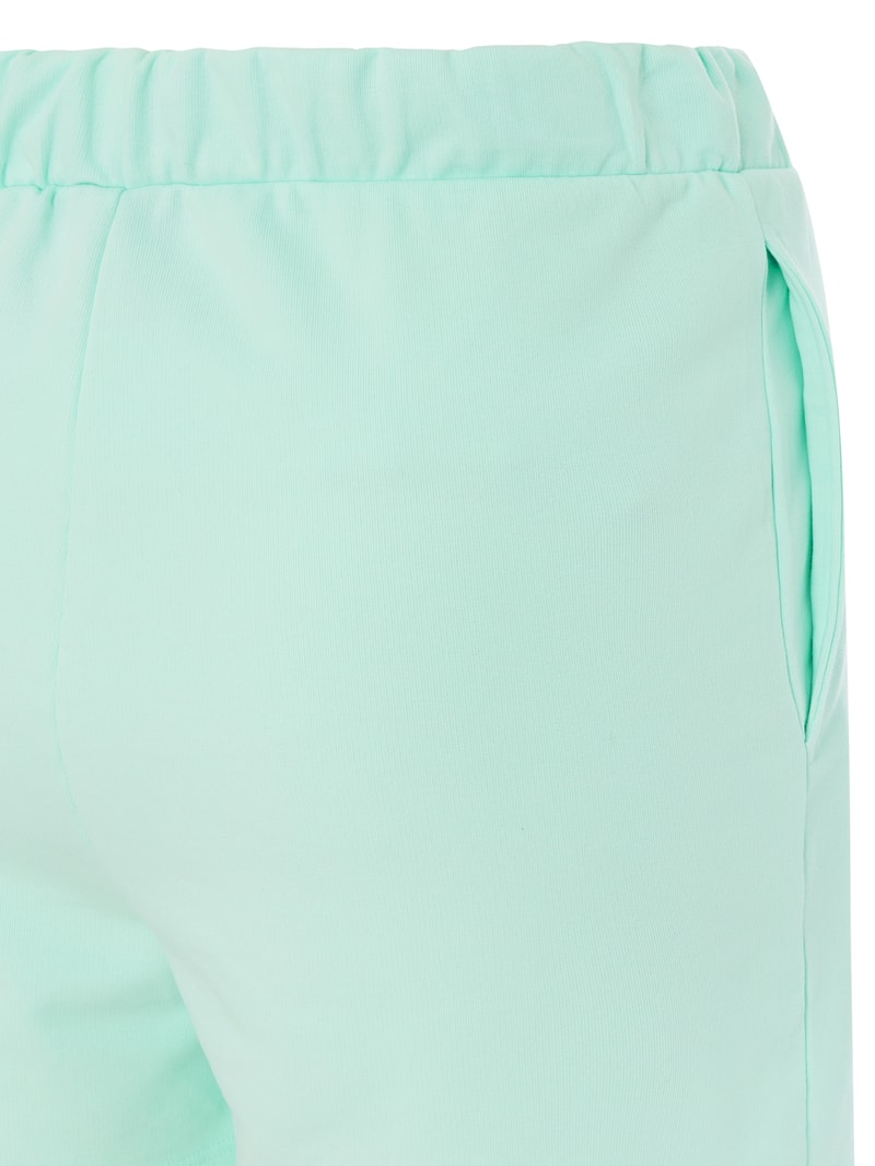 PLUS SIZE Sweatshorts aus Bio-Baumwolle Modell 'Issy' in türkis