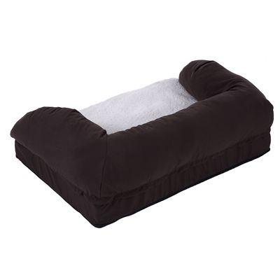 Sparpaket: Das Orthopädische Hundebett eckig + Kuscheldecke Paws