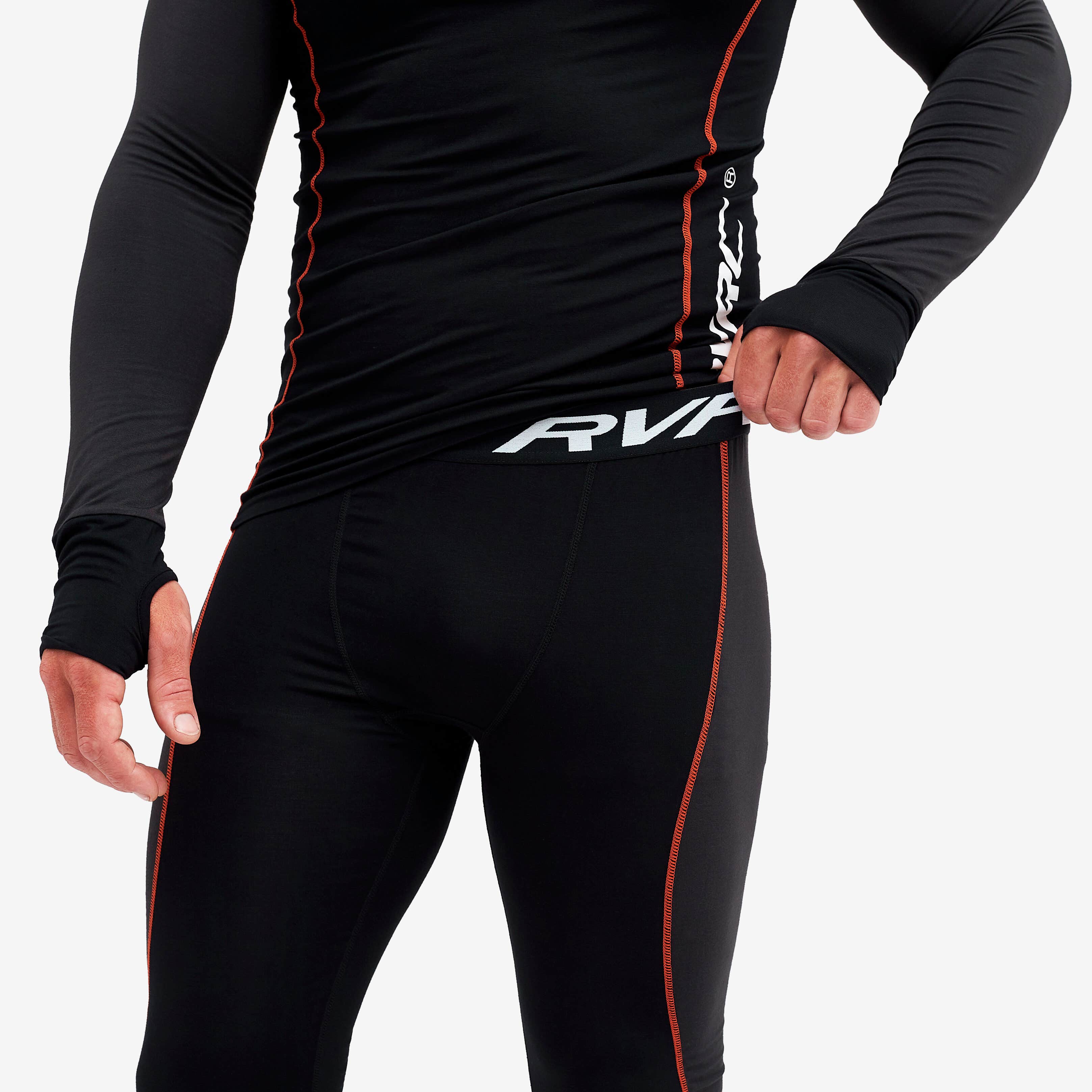 Bambooskin Base Layer Set Homme Black/Grey