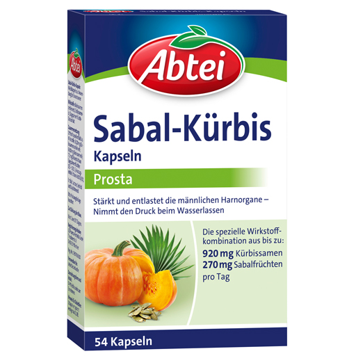 ABTEI Sabal Kürbis Kapseln  54 St  Kapseln
