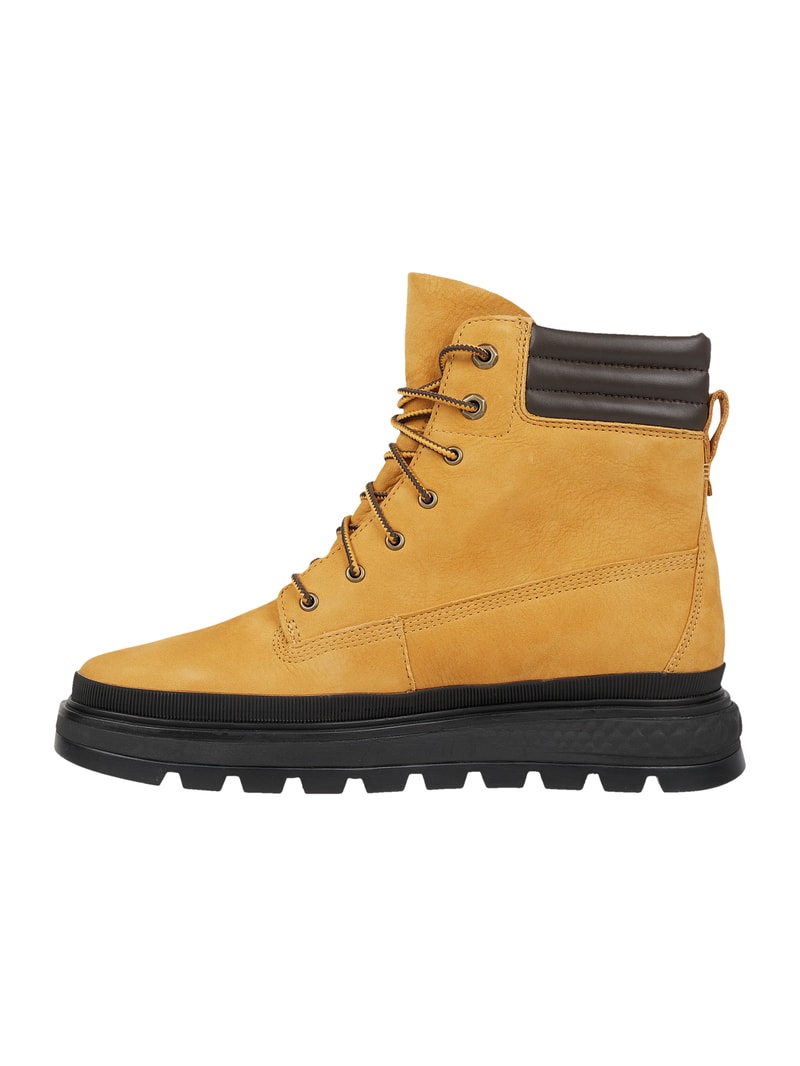Boots aus Leder Modell 'Ray City' - wasserdicht in mittelbraun