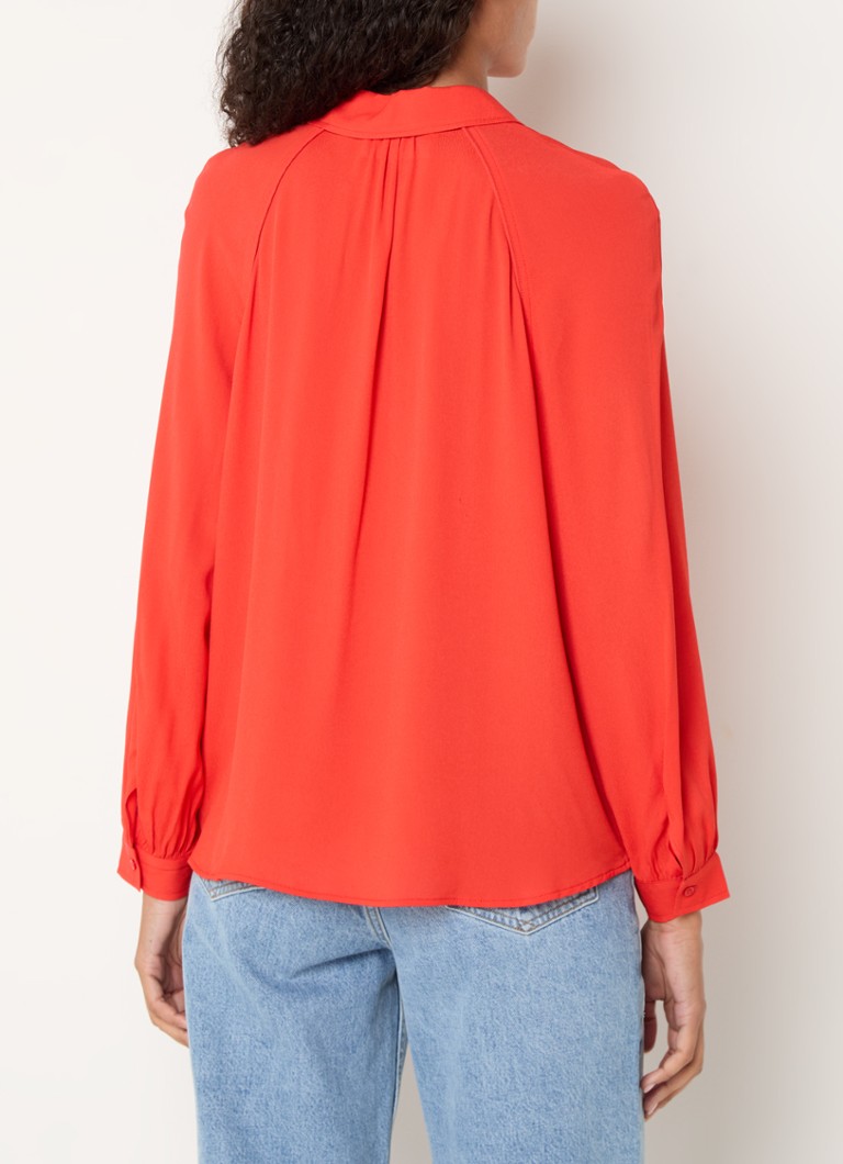 ba&sh Marvin blouse with balloon sleeves