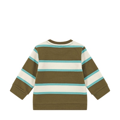 Sweatshirt, khaki für Jungs