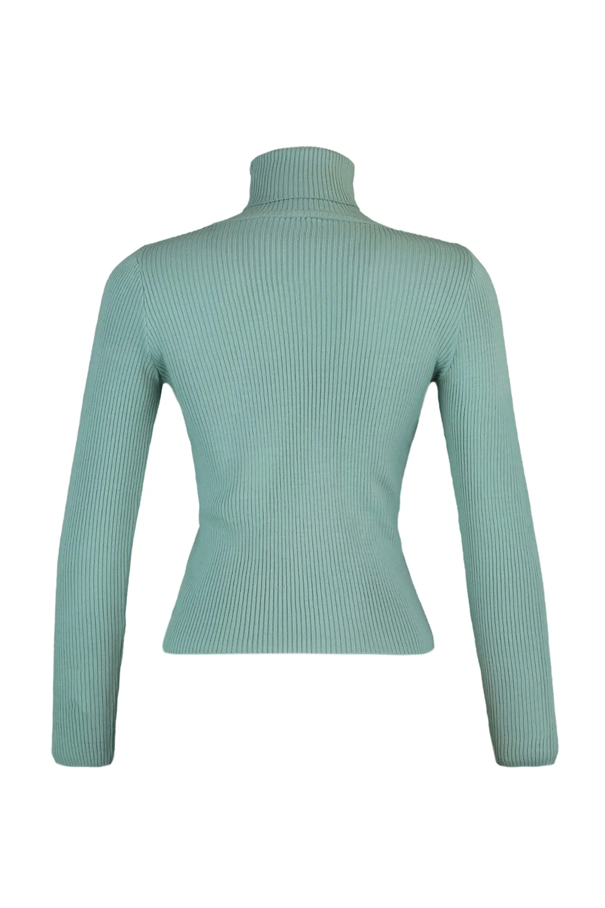 Trendyol Collection  Mintgrüner Basic Rollkragenpullover TWOAW21KZ1279